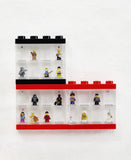 Room Copenhagen 40660005 Lego Minifigure Display Case 16, 8 Stud, Bright Blue
