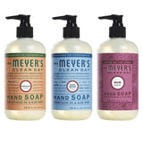 Liquid Hand Soap, 1 Pack Geranium, 1 Pack Rain Water, 1 Pack Mum, 12.5 OZ each
