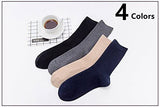 Lian LifeStyle Cute Big Girl's Women's 4 or 6 Pairs Cotton Crew Socks HR1753 Size 6-9