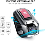 Lian LifeStyle Latest Technology HD Dash Camera Trusted Quality Car Accessories: Security Camera Front & Rear with Night Vision for Safety SD LY680