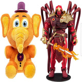 Five Nights at Freddy's Pizza Simulator - Orville Elephant Collectible Figure + Toys DC Multiverse Azrael: Batman Curse of The White Knight #1 7" Action Figure, Pack of 2