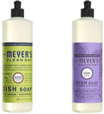 Liquid Dish Soap, Cruelty Free Formula, 1 Pack Lemon Verbena, 1 Pack Lilac 16 OZ each