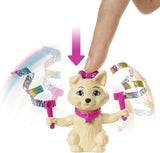 Barbie Dreamhouse Adventures Teresa Spin ‘n Twirl Gymnast Doll, 11.5-inch Brunette, in Leotard, with Accessories