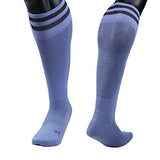 Lian LifeStyle Girls' 1 Pair Knee Length Sports Socks for Baseball/Soccer/Lacrosse XL003