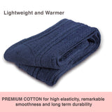 Meso Women's Big Girl's 4 Pairs Splendid Knee High Cotton Socks, Strong, Soft, Cozy, Stylish Suitable for Multiple Activities Size 6-9 M1025(Random)