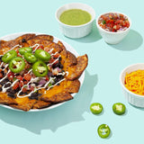 Outer Aisle Gourmet Cauliflower Sandwich Thins | Keto, Gluten Free, Low Carb & Paleo | Jalapeno 3-Packs