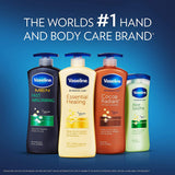 Vaseline Spray On Lotion Spray Moisturizer For Dry Skin Cocoa Radiant Non-Aerosol 6.5 oz, Pack of 6
