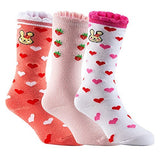 Lian LifeStyle Charming Baby Children 6 Pairs Knee High Cotton Socks ZM02
