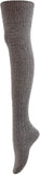 Women's 3 Pairs Thigh High Cotton Socks JM1025 Size 6-9