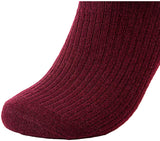 Lian LifeStyle Women's 6 Pairs Cute & Comfortable Wool Crew Socks Size 6-9 HR1612