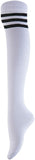 Lovely Annie Women's 6 Pairs Over-the-Knee Thigh High Knee High Cotton Socks Size 6-9