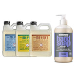Liquid Hand Soap Refill, 1 Pack Rain water, 1 Pack Honey Suckle, 1 Pack Oat Blossom, 33 OZ each include 1, 12.75 OZ Bottle of Hand Soap Lavender + Coconut