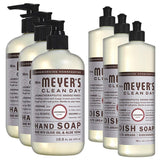 Liquid Hand Soap and Liquid Dish Soap Combo 3 Packs Liquid Hand Soap 12.5 Fl oz & 3 Packs Dish Soap 16 Fl oz, Lavender Scent