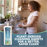 Non Toxic, Hypoallergenic Dishmate, Free and Clear, Ultra-Concentrated, Without Dyes, Parabens, Phosphates, Phthalates, Pack of 3, 25 FL OZ Per Pack