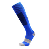 Lovely Annie Boy's 1 Pair Knee High Sports Socks | Lighweight & Breathable Socks - Comfortable & Durable Size L MS1604010 (Blue)