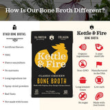 KETTLE & FIRE Classic Chicken Bone Broth, 32 OZ, Pack of 1