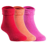 Lovely Annie 3 or 6 Pairs Children's Comfortable Wool Crew Socks for Boys & Girls