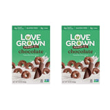 Original Power O’s, Chocolate, Toasted Rice and Bean Cereal, Gluten Free, Fair Trade, Non-GMO, No Sugar, Alcohol or Soy, Pack of 2, 10 OZ Per Pack