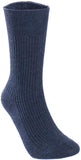Lovely Annie 6 Pairs High-Performance Men's Wool Crew Socks L1861 Size 6-9