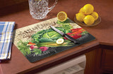 CounterArt Our Farm Tempered Glass Cutting Board - 15" x 12"