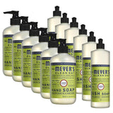 Liquid Hand Soap and Liquid Dish Soap Combo 6 Packs Liquid Hand Soap 12.5 Fl oz & 6 Packs Dish Soap 16 Fl oz, Lemon Verbena Scent