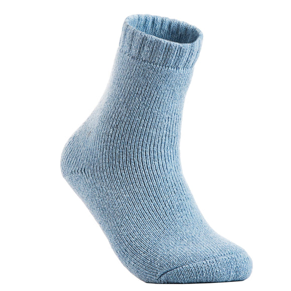 1 Pair High Performance Men's Wool Socks, Breathable, Lightweight Moisture Wicking Crew Socks as Hiking and Running Socks One Size LK02(Blue)