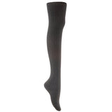 Lian LifeStyle Women's 3 Pairs Adorable Thigh High Cotton Socks J1025 Size 6-9