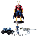 Dark Horse My Hero Academia: All Might Silver Age 11 Inch Figure + World Deluxe Story Pack Off-Road Tracker ATV, Pack of 2