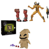 Nightmare Before Christmas - Oogie Boogie Collectible Figure + Venom 6-inch Collectible Action Figure Toy Phage Premium Design and 1 Accessory, Pack of 2