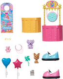 Barbie Club Chelsea Doll and Carnival Playset, 6-inch Blonde Wearing Fashion and Accessories, with Ferris Wheel, Bumper Cars, Puppy and More, Gift for 3 to 7 Year Olds