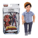 Venom 6-inch Collectible Action Figure Toy Ghost-Spider Premium Design+ Franco 18 inch Non-posable Boy Regular Fashion Doll, Pack of 2