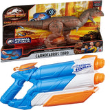Control ‘N Conquer Large Dinosaur Figure with Authentic Detail + Super Soaker Twin Tide, Pack of 2