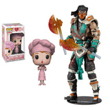 I Love Lucy - Factory Lucy Collectible Figure + Toys Mortal Kombat Sub Zero Bloody Frozen Over Skin 7” Action Figure, Pack of 2