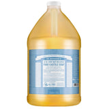Natural & Pure Castile Soap Made With Organic & Natural Oils Hemp Unscented Castile Soap Fully Biodegradable & Vegan Liquid Soap All Purpose Castile Liquid Soap 1 Gallon Per Pack, Pack of 1