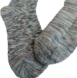 Lian LifeStyle Fuzzy Big Girl's Women's 4 Pairs Cotton Crew Socks HR95 Size 6-9