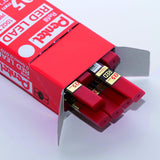 Pentel Lead 0.5mm, Red, 12 Leads Per Tube, Box of 12 Tubes (PPR-5)