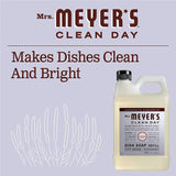 Mrs. Meyer's Clean Day Liquid Dish Soap Refill, Cruelty Free Formula, Lavender Scent, 48 oz