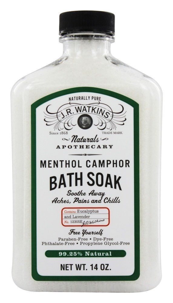 J.R. Watkins Menthol Camphor Bath Soak - 14 oz