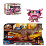 Games:Five Nights at Freddy's Pizza Simulator - Pigpatch Collectible Figure + Control ‘N Conquer Large Dinosaur Figure with Authentic Detail, Pack of 2