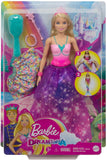 Barbie Dreamtopia 2-in-1 Princess to Mermaid Fashion Transformation Doll (Blonde, 11.5-in) with 3 Looks and Accessories, for 3 to 7 Year Olds