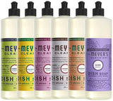 Liquid Dish Soap, 1 Pack Lemon Verbena, 1 Pack Honeysuckle, 1 Pack Peony, 1 Pack Lavender, 1 Pack Geranium, 1 Pack Lilac, 16 OZ each