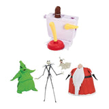 The Nightmare Before Christmas Deluxe Lighted Action Figure Box Set + Flushin' Frenzy, Pack of 2