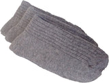 Lian LifeStyle Men's 3 or 6 Pairs Wool Socks Solid Color Size 8-11