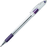 Pentel R.S.V.P. Ballpoint Pen, 0.7mm Fine Tip, Green Ink, Box of 12 (BK90-D)