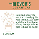 Mrs Meyer's Geranium Hand Soap, 370 ML