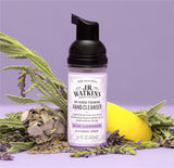 No-Rinse Foaming Hand Cleanser – Hand Soap in Pump Dispenser – Bathroom & Kitchen Foam Cleaner – All Natural, Alcohol Free, Blue Lavender, 1.6 fl. Oz, Single Pack of 4