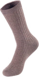 Lian LifeStyle Men's 3 Pairs High-Performance Wool Crew Socks Size 6-9 HR1611