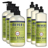 Liquid Hand Soap and Liquid Dish Soap Combo 3 Packs Liquid Hand Soap 12.5 Fl oz & 3 Packs Dish Soap 16 Fl oz, Lemon Verbena Scent
