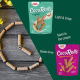 Sun Tropics Non-GMO Rolled Coconut Wafer Rolls 4oz