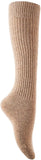 Lian LifeStyle Big Girl's Women's 2 Pairs Knee High Wool Crew Socks FS05 Size 6-9